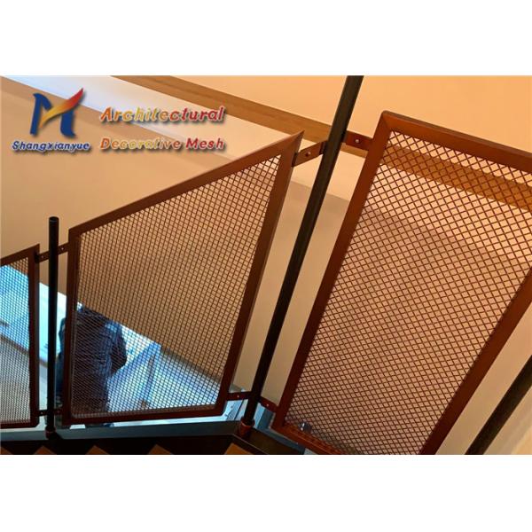 18mm Architectural Woven Wire Mesh Infill Panel Electrolytic Polishing