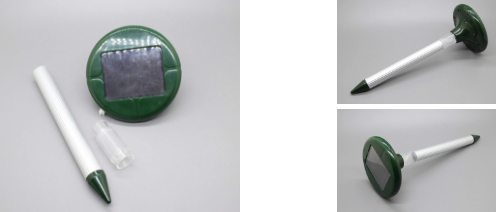 Powerful Ultrasonic Rat Repellent Solar Energy Snake Vole Rat Mole Repeller