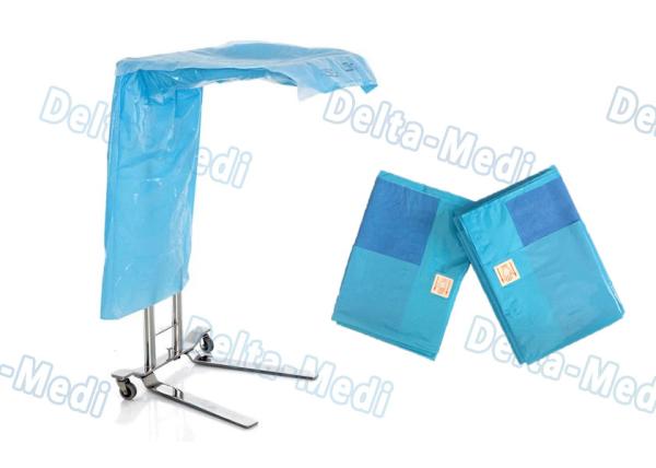 Quality Reinforced Medical Mayo Stand Cover Surgical Plastic Sheet Table Cover for sale
