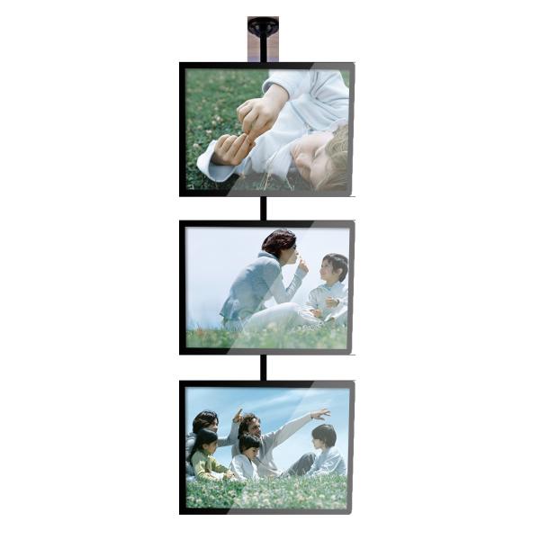 Edgelit Backlit Magnetic Light Box Single Sided Rectangle Shape