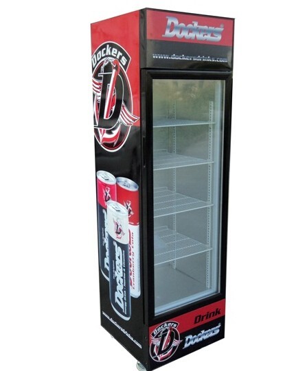 190L retro slim cooler Pepsi beverage cooler / upright display refrigerator showcase SC190B