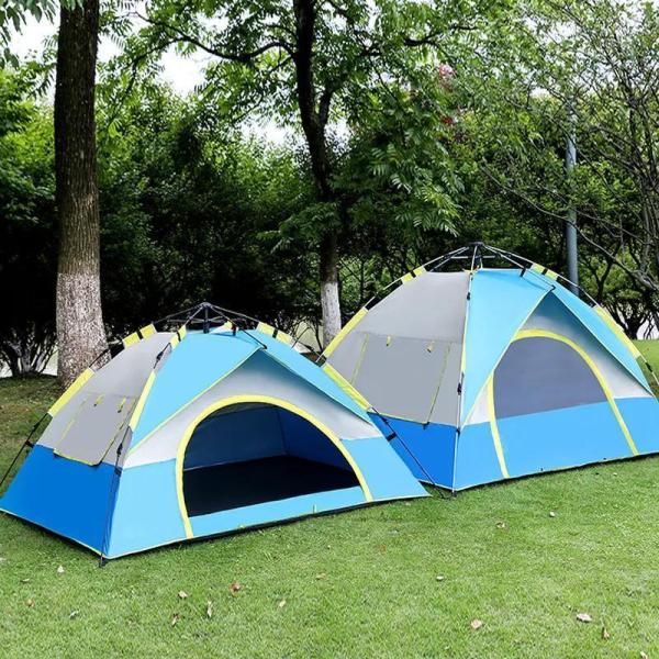 Automatic Waterproof Outdoor Glamping Tent Portable Canvas Tents