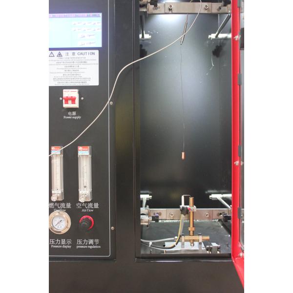 Single Wire Cable Vertical Combustion Tester , Combustion Test Equipment