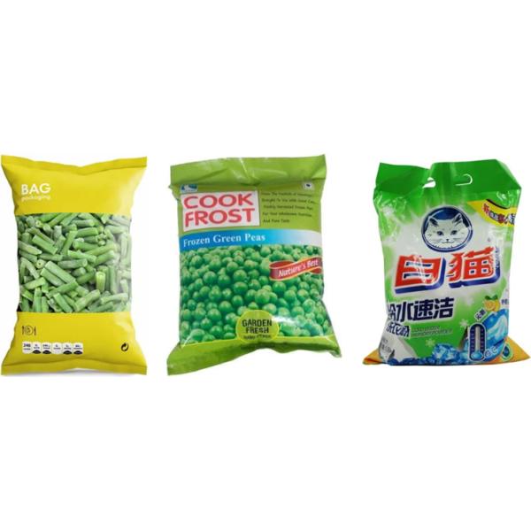 5Kg/Bag Fully Automatic Granule Packaging Machine With Four-buckets Linear Weigher