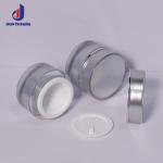 Acceptable Customer's Logo Luxury 10g Round PS Silver Empty Clear Plastic