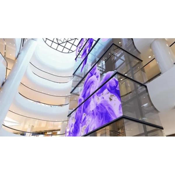 Multipurpose Transparent LED Display Panel Wall Mounted Waterproof