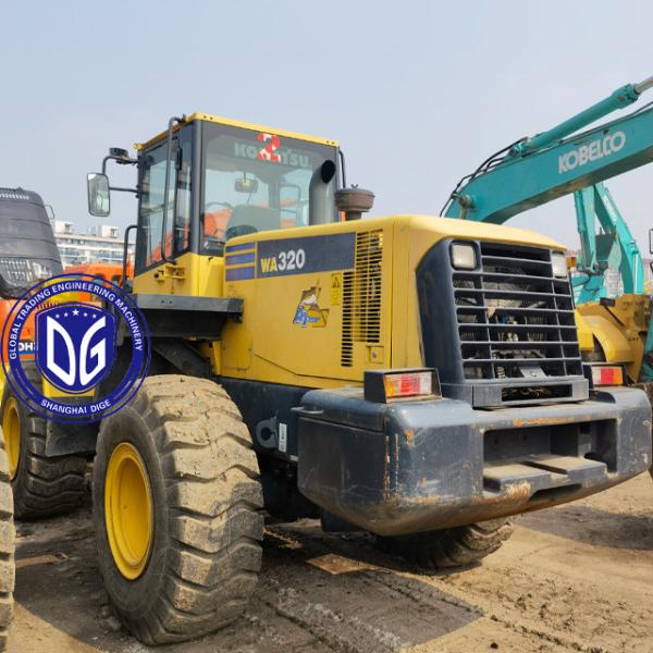 Energy Efficient Used Komatsu Loader WA320-5 Original Labor Saving Limited Stock