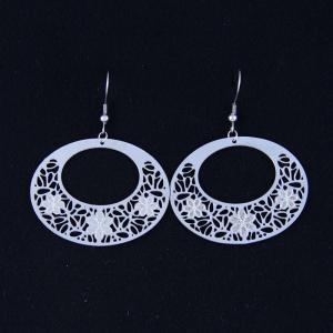 China Fashion High Quality Ladies Women Girls Stainless Steel Earrings LEF58 wholesale