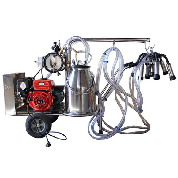 Stable Vacuum Pump Milking Machine Easy To Carry
