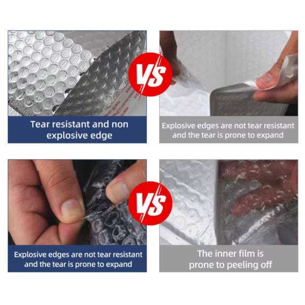 Co-Extruded Thickened Padded Envelopes Bubble Package Bag For Bubble Mailing Bag