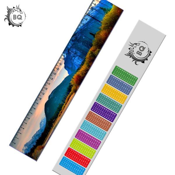 Quality Lightweight Recycled Lenticular 3D Pictures Custom Ruler For School Student for sale
