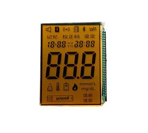 China SPI Interface Segment HTN Lcd Display Positive Semi Transpare Mode wholesale