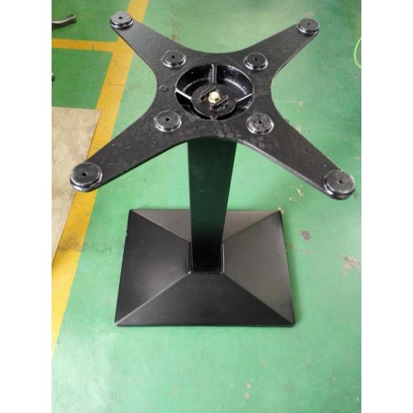 Modern Square Dining Room Table Legs Restaurant Table Legs Black Color