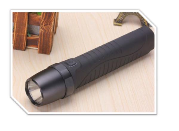 Quality Black Battery Powered Work Lights , Night Patrol / Safty Guard LED Battery Work Lamp 450lm for sale