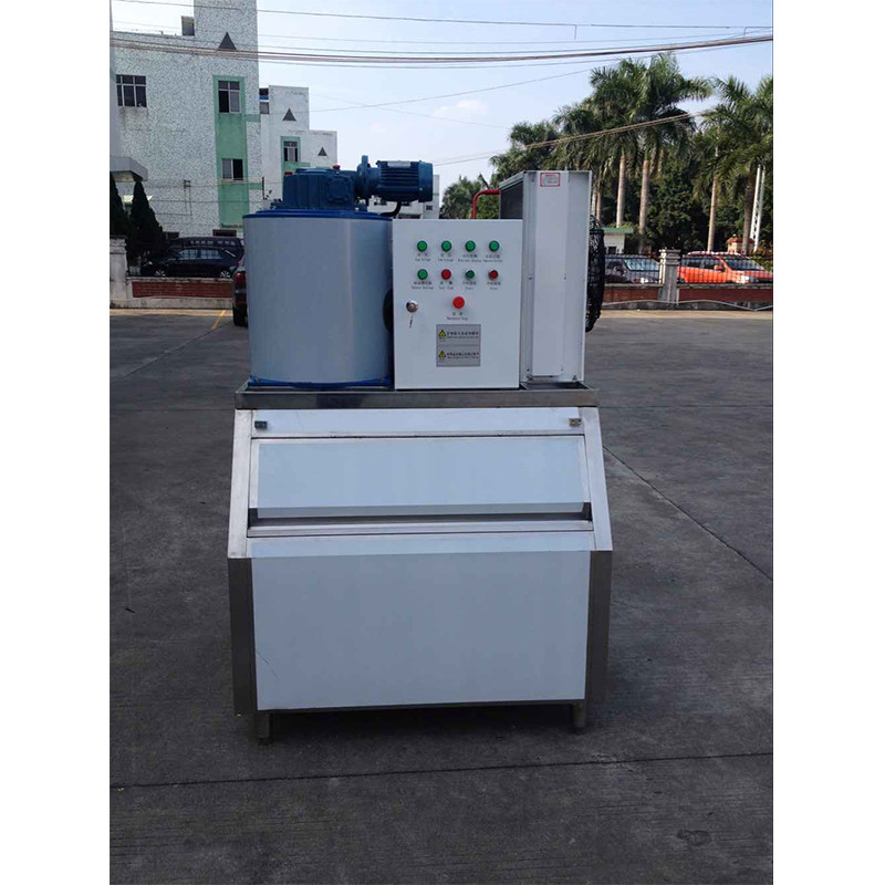 Seawater Ice Flake Making Machine 2 Tons / Day Flake Ice Machine For Fish