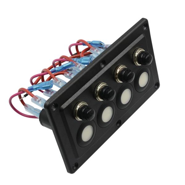 Quality 24v Refit Control IP67 Universal Toggle Switch Panel Boat Rocker for sale