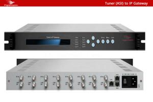 Digital TV Headend FTA 16 DVB-S2/T2/C/ISDB-T to IP Gateway Tuner Professional Satellite Receiver IRD HD DVBC Receiver