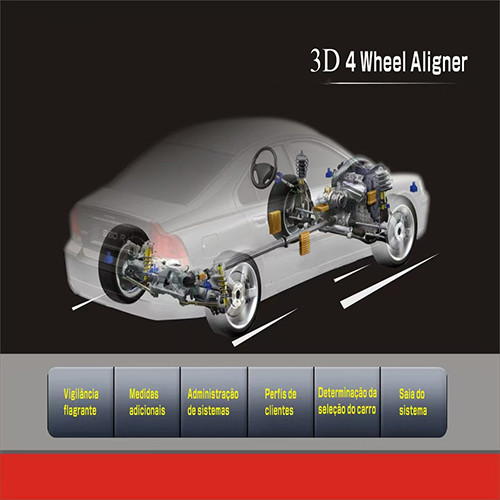 X6 Professional 3D Wheel Alignment System With HD Cameras