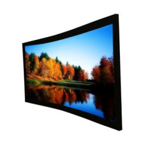 China Custom Cinema Projection Screen / Curved Projector Screen 92&quot; wholesale