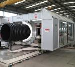 PLC Control System Drainage And Sewage Double Wall Corrugated Pipe Extrusion
