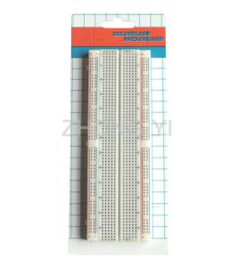 China Bb830 Transparent Soldered Breadboard Inserted For Building / Testing Circuits wholesale