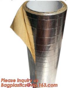 China Foil crim kraft insulation,Alu foil FSK insulation, FOIL scrim kraft facing, reflective aluminium foil insulation,bonded wholesale