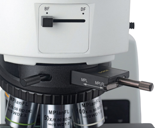 Trinocular Dark Field Microscope Optical Camera 50X Objective DIC Metallurgical