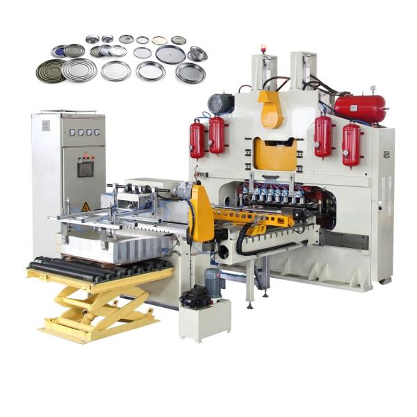Electric Tin Can Making Machine Production Line For EOE Making