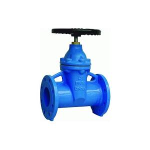 DIN Standard Cast Steel Gate Valve PN10 / 16 / 40 / 64 Pressure Handwheel