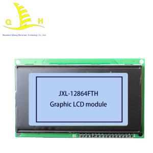 China OEM Backgound Grey 128 64 STN Alphanumeric LCD Display Module wholesale