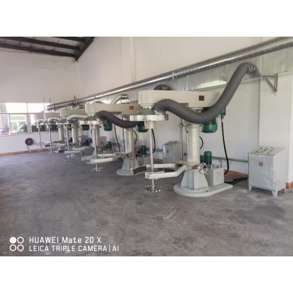Hydraulic Lifting High Speed Dissolver Machine 22kw - 75kw Single Shaft Coating Mixing Machine