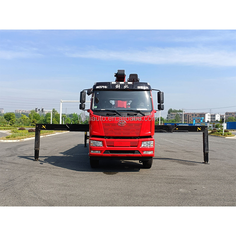 FAW 6x4 Crane Truck Mounted 12 Tons