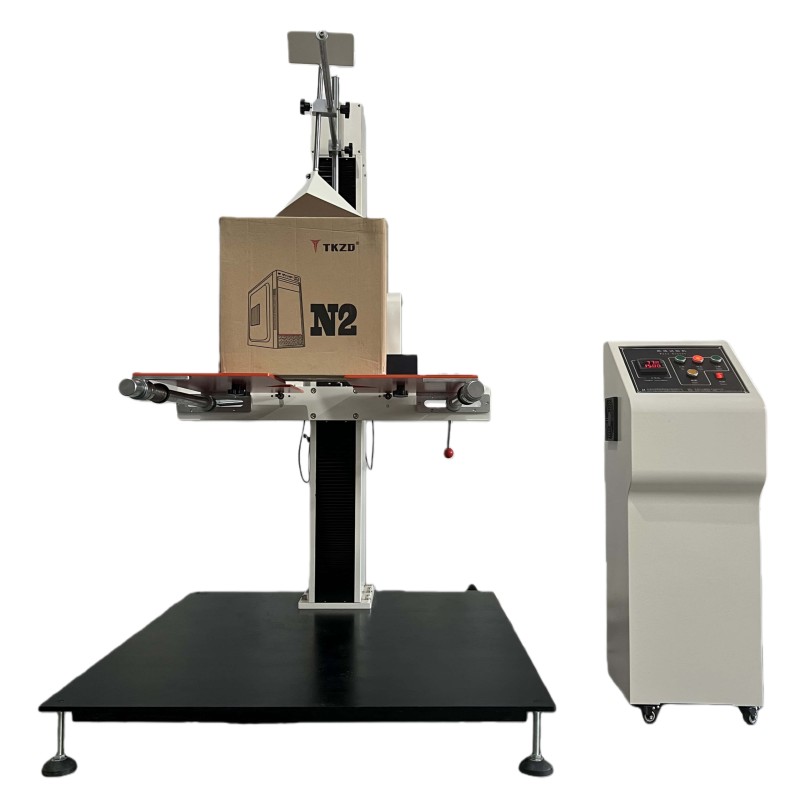 Professional Double Wings Drop Impact Testing Machine Carton & Packaging Anti-Impact Drop Testing Machine