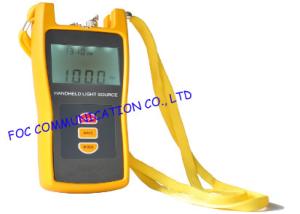 High Stability Fc / Pc Fiber Optic Light Source Tester For Multimode Fiber