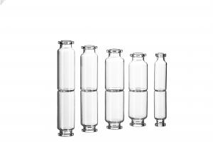 7ml clear amber neutral borosilicate tubular glass vial for medical use
