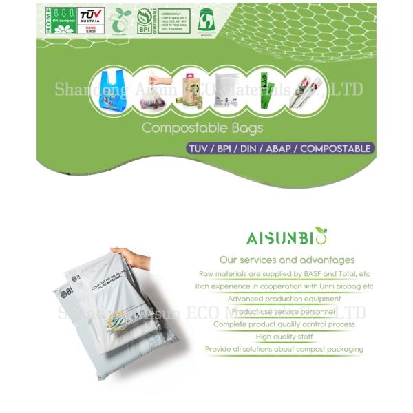 Cornstarch Envelope Compostable Mailer Bag Eco Friendly Poly