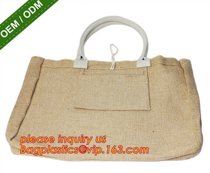 Large jute gift tote,jute shipping tote,jute cinch bag,reusable custom shopping tote jute bag,Promotional jute shopping