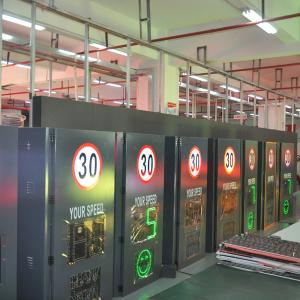 Solar Powered LED Radar Speed Sign with 100M Detection Range