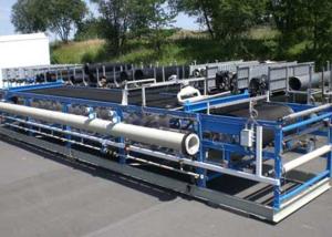 China PLC Control Small Filtration Area Vacuum Belt Filter Sludge Dewatering Treatment wholesale