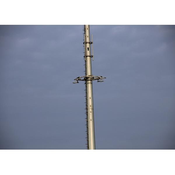 30m Communication Wireless Cell Tower , Overlapping Connection Reliance 4g Tower