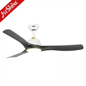 China 3 ABS Blade Ceiling Fan With Light DC Motor Quiet High Speed wholesale
