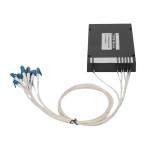 Ultra Low PDL Dual Fiber 4 Channels CWDM Mux Demux 1370-1530nm for Bidirectional