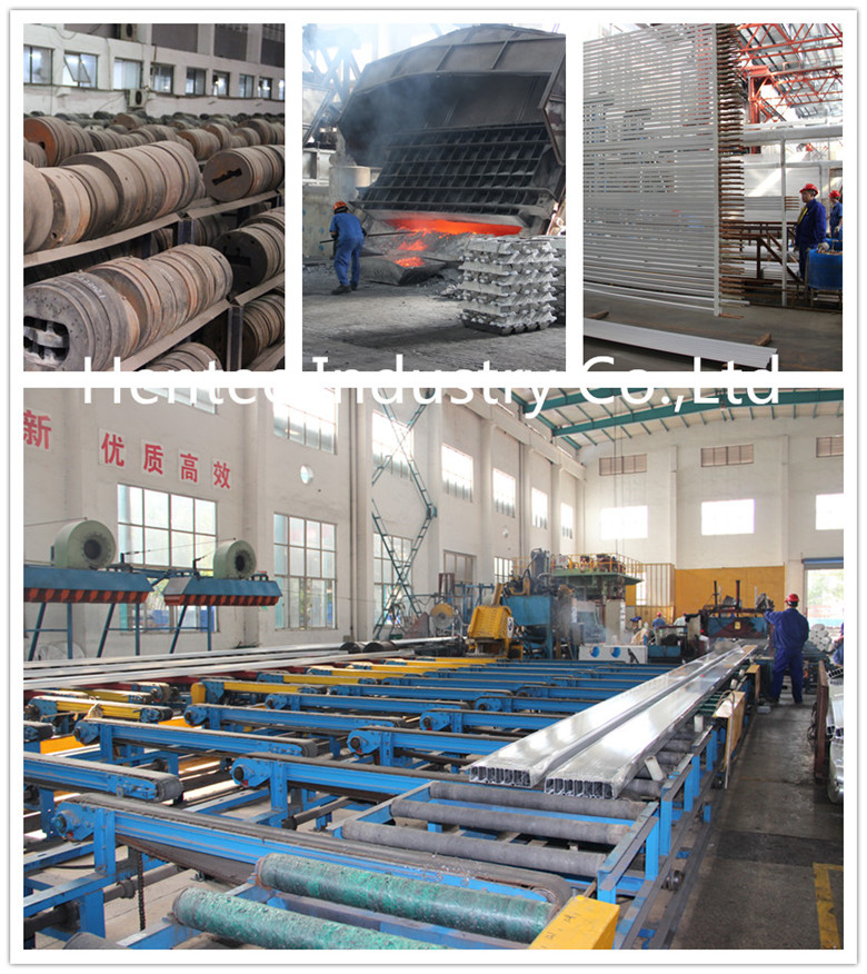 Light Weight Slatted Aluminum Pallets For Storage / Warehouse , Aluminum Extrusion Profile