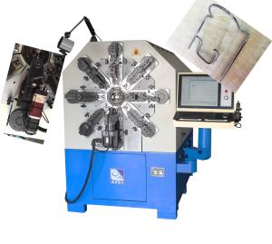 Camless Wire Bending Equipment , 12 Axis Automatic Spring Coiling Machine 