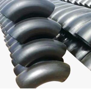 China LR BW ASTM A234 WPB Elbow , Schedule 40 90 Degree Elbow on sale