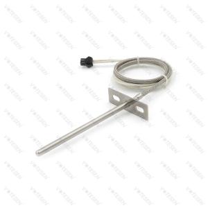 China Rectangular Flange PT100 RTD Resistance Temperature Sensor Plug In wholesale