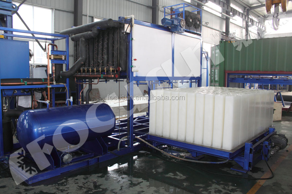 40ft Container Design Industrial Block Ice Making Machine for Maximum Ice Production
