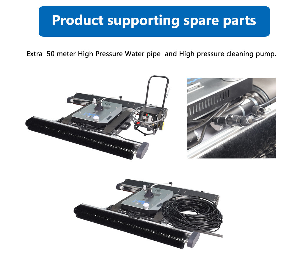 Innovative Solar Panel Cleaning Device for High-Efficiency Maintenance Large Area Solar Panels Photovoltaic Plants