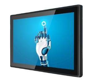 China Embedded 18.5 Inch RS232/USB Capacitive Touch Screen Industrial Monitor High Brightness on sale