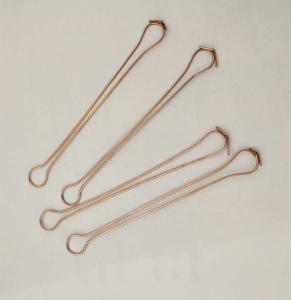 160mm Copper Coated Double Wires Twisted Loop Ties